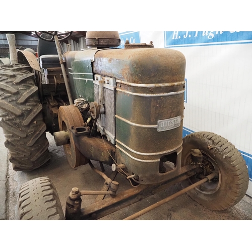 108 - Field Marshall Series 3 Tractor. Fitted with Burgess air cleaner. c/w exhaust. Engine is free. Fitte... 