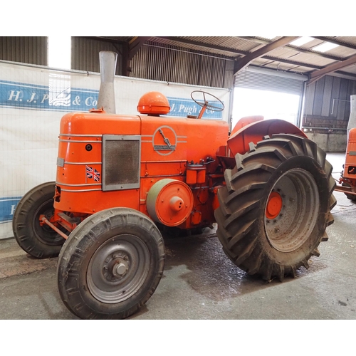 109 - Field Marshall Series 3Tractor. Engine is free. Fitted with good rear tyres and pto. S/n 13605