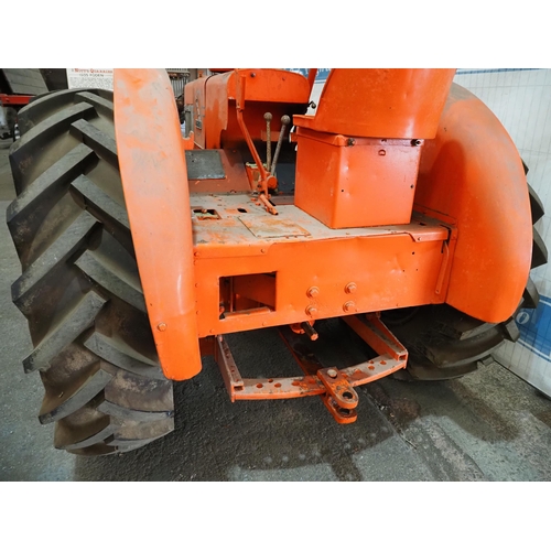 109 - Field Marshall Series 3Tractor. Engine is free. Fitted with good rear tyres and pto. S/n 13605