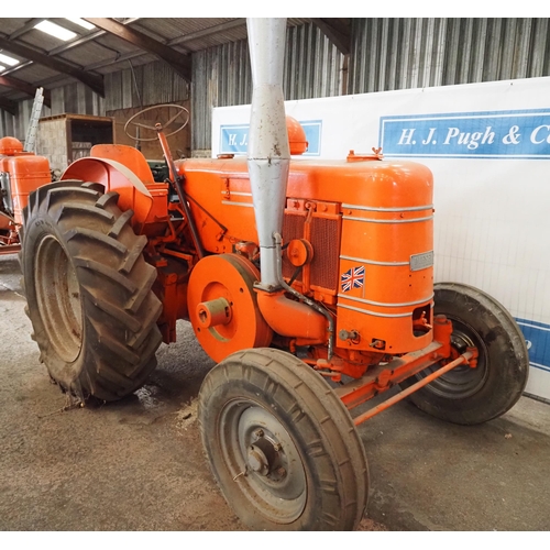 109 - Field Marshall Series 3Tractor. Engine is free. Fitted with good rear tyres and pto. S/n 13605