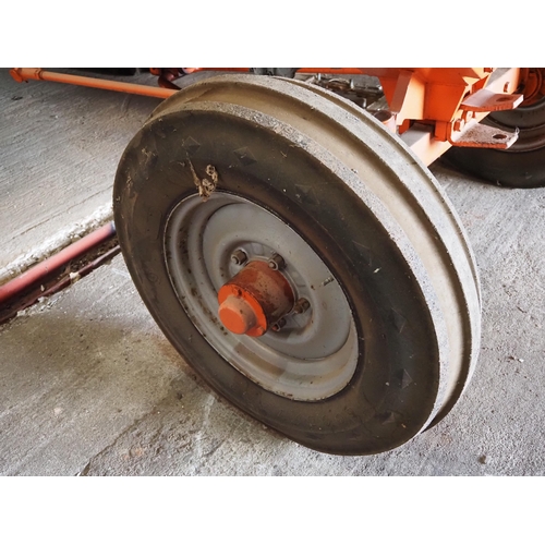 111 - Marshall MP6 Long wheel base tractor. 1958. Runs and drives. Fitted with Boughton 16N winch. S/n 674... 