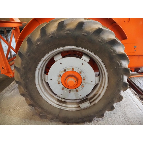 111 - Marshall MP6 Long wheel base tractor. 1958. Runs and drives. Fitted with Boughton 16N winch. S/n 674... 