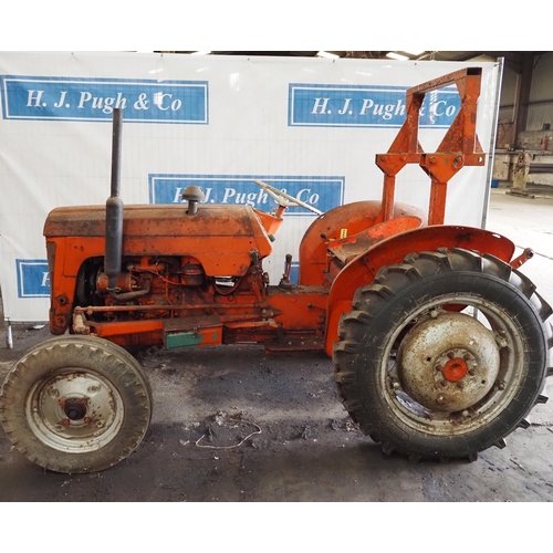 112 - BMC 9/16 Tractor. Runs and drives. Engine has been overhauled. Fitted with roll frame and good rear ... 