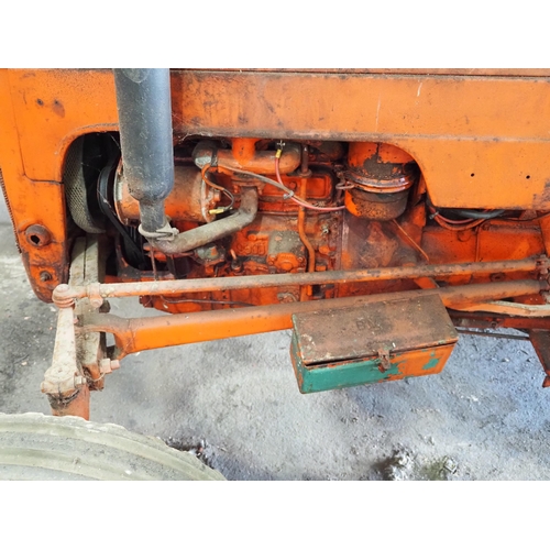 112 - BMC 9/16 Tractor. Runs and drives. Engine has been overhauled. Fitted with roll frame and good rear ... 