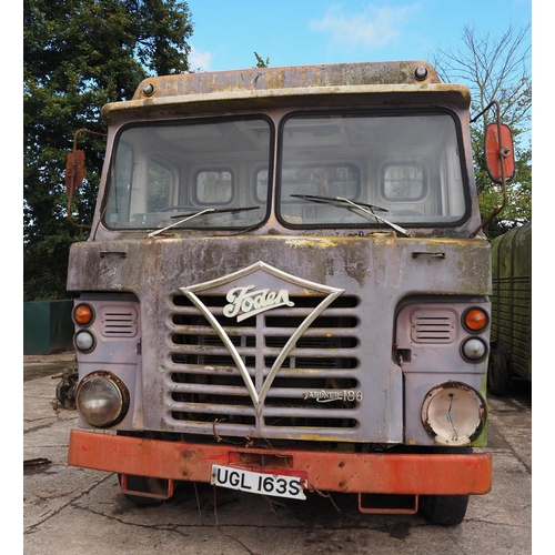 123 - Foden S80 Gardner 180 tipping lorry. 1978. Reg UGL 163S