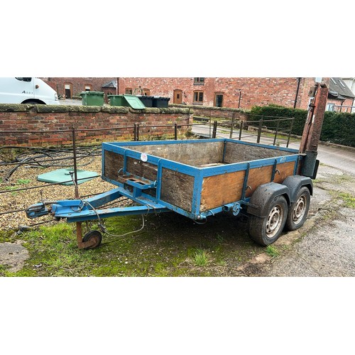 171 - Twin axle trailer