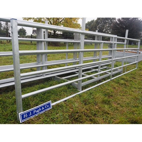 134 - Heavy duty 5 bar cattle gate 16ft - 1