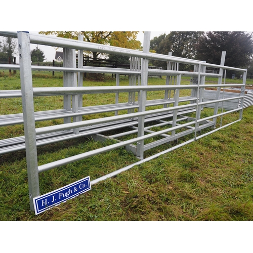 137 - Heavy duty 5 bar cattle gate 16ft - 1