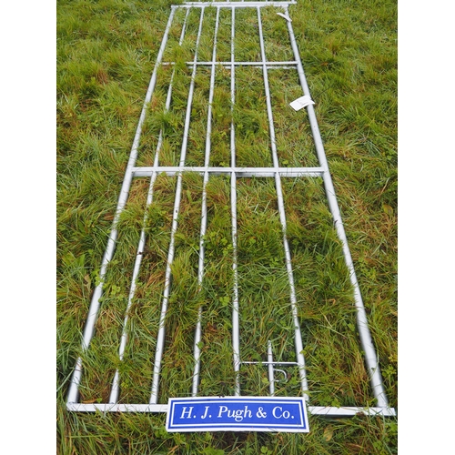 148 - Galvanised 7 bar gate 12ft - 1