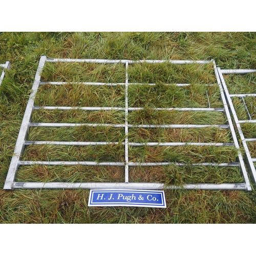 150 - Galvanised 7 bar gate 5ft - 1