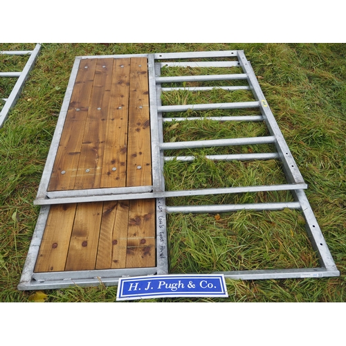 194 - Cattle feeder panels 6ft - 2