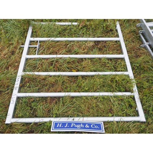 203 - Heavy duty 6 bar stock gate 4'3