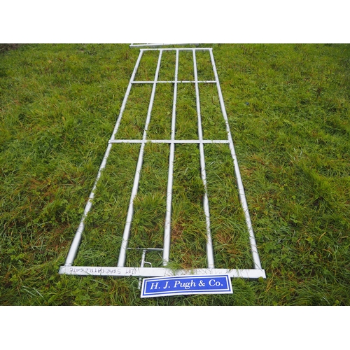 239 - Heavy duty 5 bar cattle gate 12ft - 1