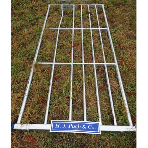 66 - Galvanised 7 bar gate 8ft - 1