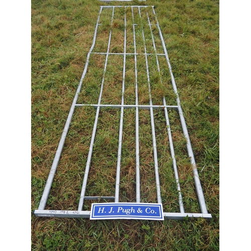 70 - Galvanised 7 bar gate 15ft - 1