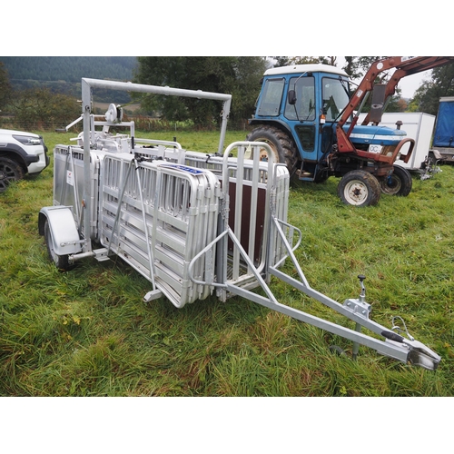 Alligator Pro 250 mobile sheep handling system, unused