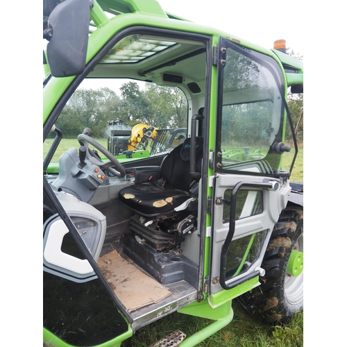 645 - Merlo Turbo Farmer.TF 35.7-120 Showing 3370 hours. Reg. WK65 CEN. In daily work. Comes with Strimech... 