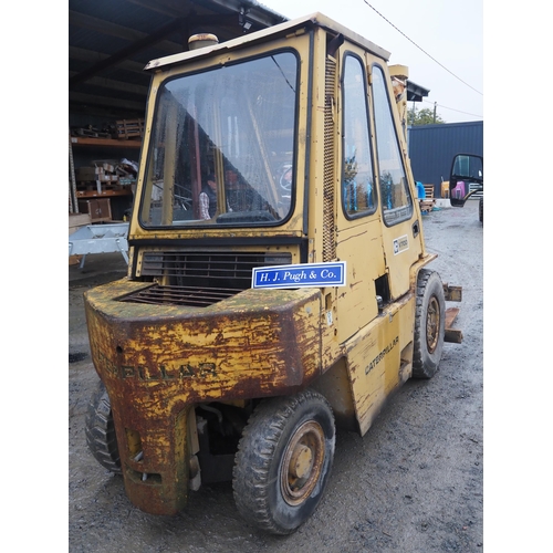 654 - Caterpillar V70D forklift. 1998. Runs and drives. In daily use