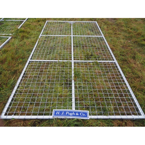 77 - Full mesh deer gate 12 x 6ft - 1