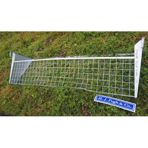 78 - Hook on cattle hay rack 8ft - 1 AF