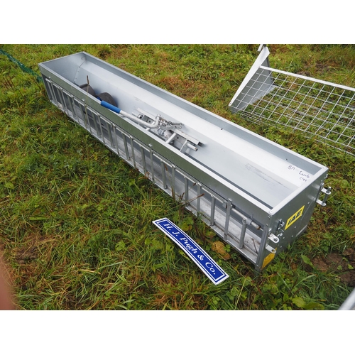 81 - Double sided lamb creep feeder 8ft - 1