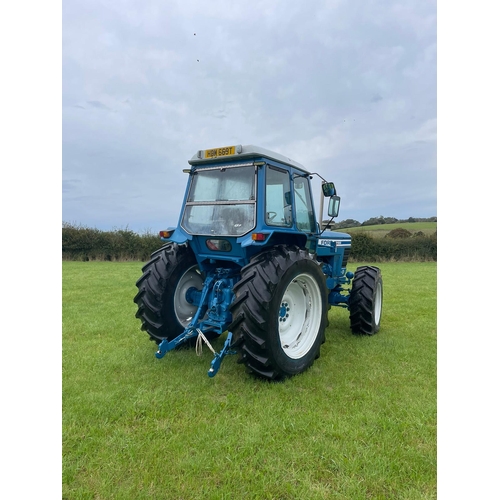 133 - Ford 8100 4WD tractor. 1978. Runs and drives. Restored. Been on regular road runs and rally’s. Reg H... 