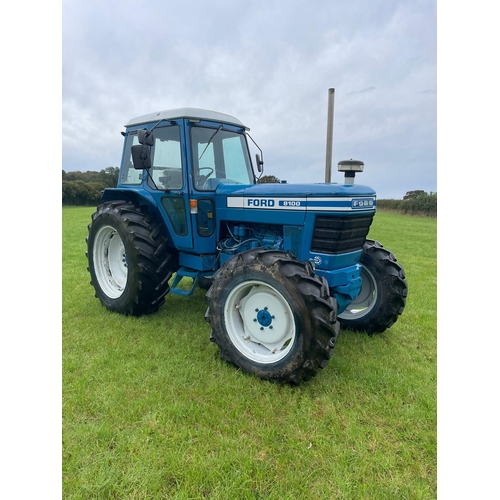 133 - Ford 8100 4WD tractor. 1978. Runs and drives. Restored. Been on regular road runs and rally’s. Reg H... 