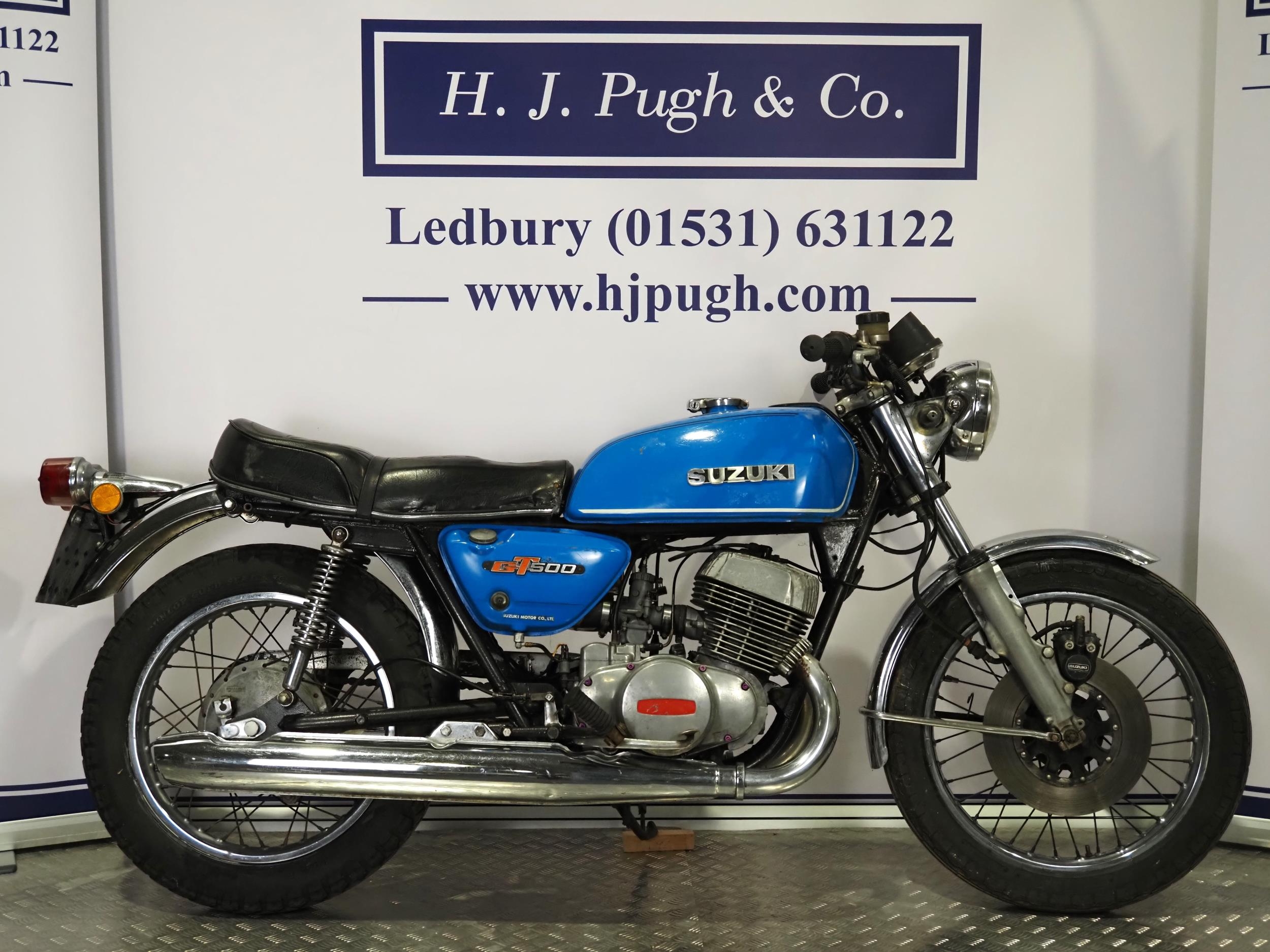 大人気新品セール ブ 1977. motorcycle. GT500 Suzuki 493cc. 100334 No. Frame コスプレウィッグ