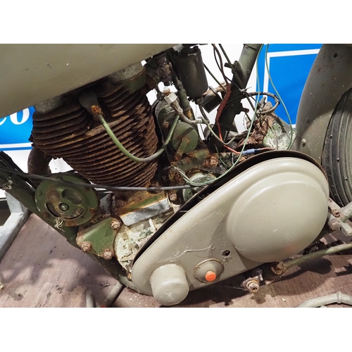 Matchless Ex-WD motorcycle project. 1939. 350cc Frame No. 12451 Engine ...