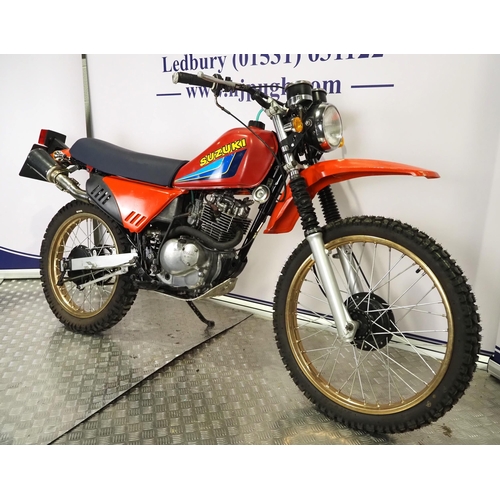 Suzuki dr 125 scrambler shop