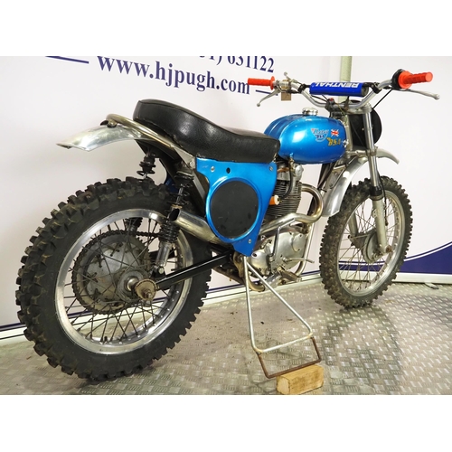 Cheney BSA scrambler. 1970. 500cc Frame No. MK4 501 Engine No. B44EA ...