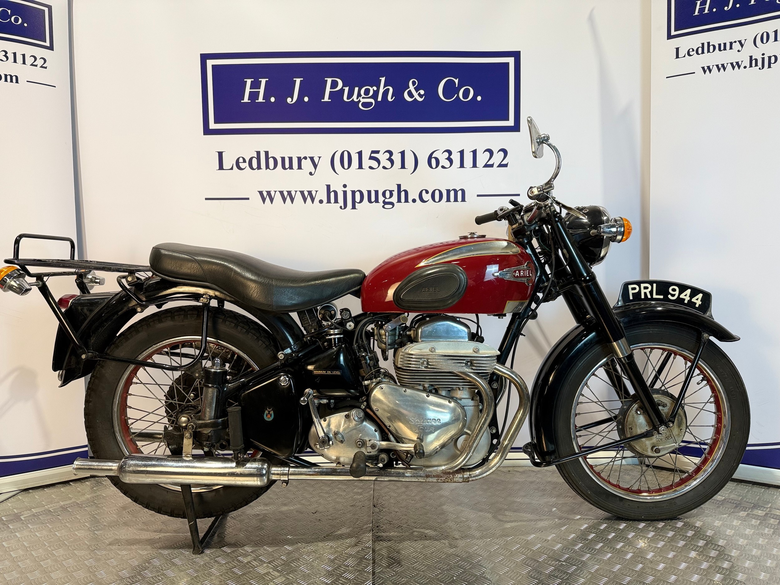 Ariel Square 4 Mk II motorcycle. 1953. Frame No. ES460