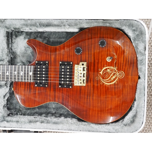 219 - PRS SE Mikael Åkerfeldt signature model electric guitar in hard case