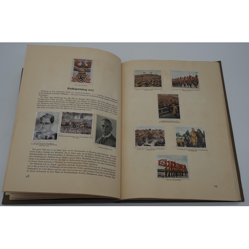 259 - 1934 German Nazi Propaganda book complete with over 200 colour pictures