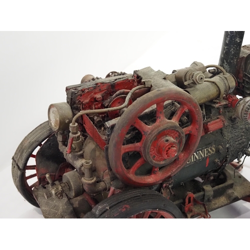 30 - Hand built traction engine model 18