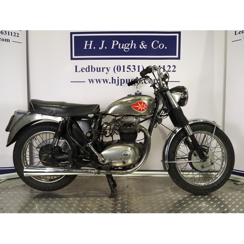 BSA A50 motorcycle project. Frame No. A50B. 2118 Engine No. A50 RA5429 ...