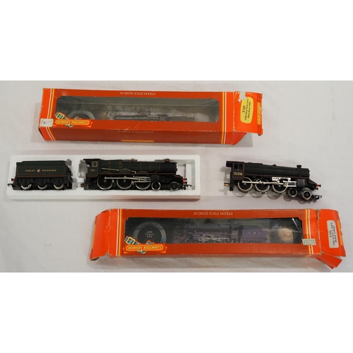 38 - Hornby 6013 King Henry VIII OO gauge locomotive with tender and 1 other