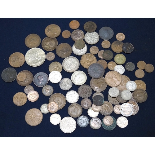 392 - Quantity of assorted coins ranging from George III to Elizabeth II