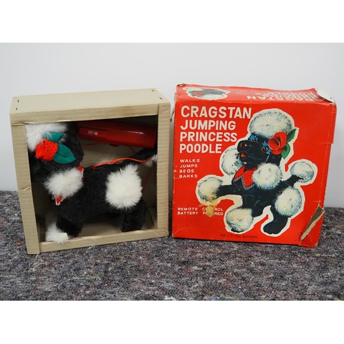 65 - Cragstan jumping princess poodle toy in box