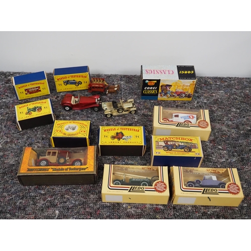 66 - Assorted model vehicles to include Corgi and Models of Yesteryear, some boxed