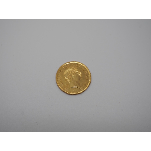 401 - 1804 Gold half guinea coin. Approx. 4.2g