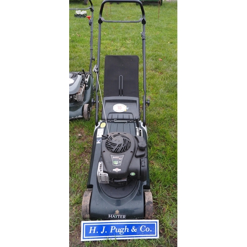 10 - Hayter Spirit 41 petrol pedestrian mower