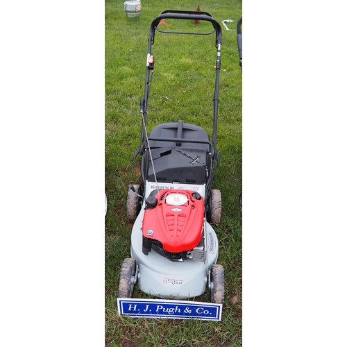 18 - Masport 600SP petrol rotary mower c/w grassbox