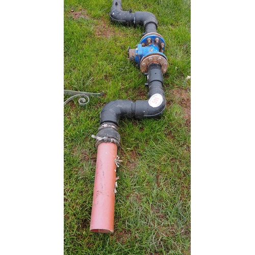 511 - Water meter and pipe