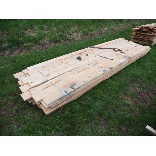 1063 - Cedar boards 3.6m x160x25 - 40