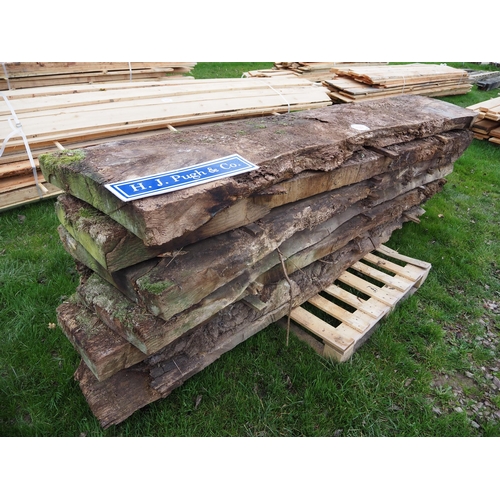 1067 - Timber boards average 2.6m x500x90 - 7