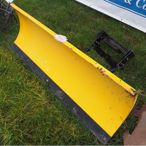 1553 - Quad blade/snow plough