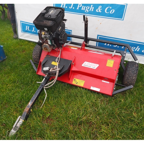 1555 - Logic 1.2m towed flail mower with Vanguard engine