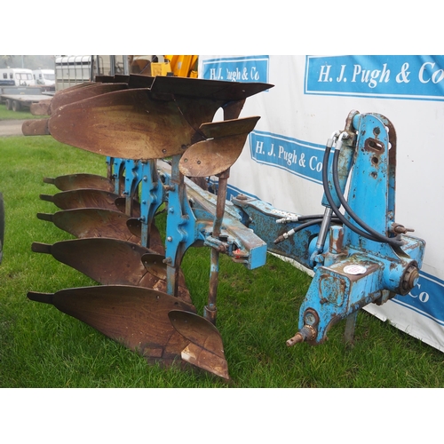 1557 - Lemken 5ft reversable plough