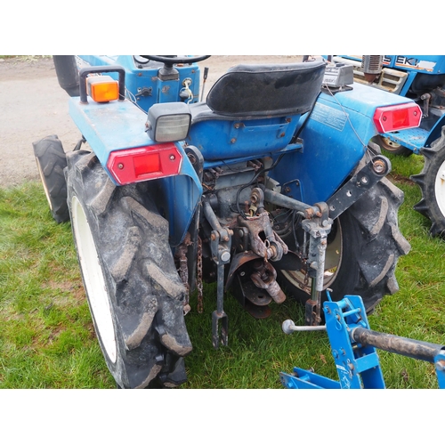 1580 - Iseki TU1700 compact tractor and RA1400 rotavator